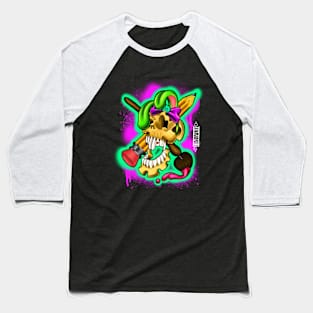 Skull Bunnie Baseball T-Shirt